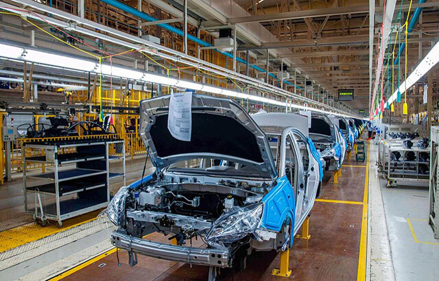 汽車制造自動化生產