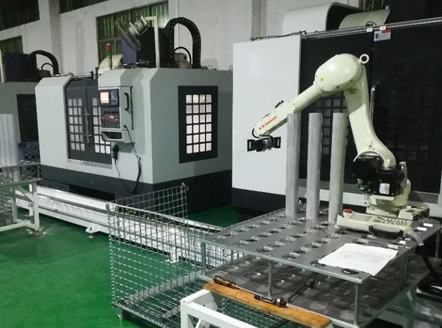 機器人自動上下料